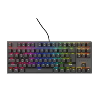 Genesis THOR 303  |  Mechanical Gaming Keyboard  |  Wired  |  US  |  Black  |  USB Type-A  |  Outemu Peach Silent