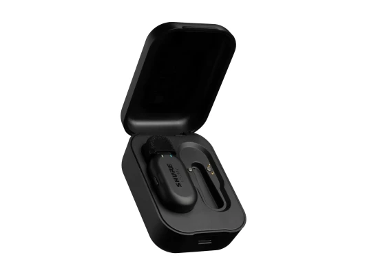 Shure Microphone only, charge case not included  |  AMV-LAV-Z6  |  Black