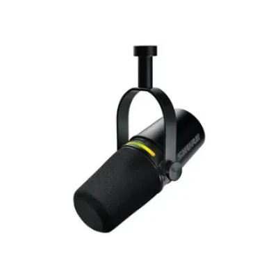 Shure Podcast Microphone  |  MV7+  |  USB Type-C  |  Black