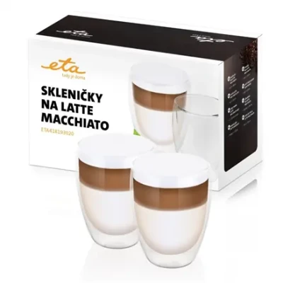 ETA  |  Latte Macchiato Glasses  |  ETA418193020  |  For coffee  |  2 pc(s)  |  Dishwasher proof