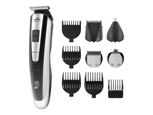 ETA 5in1 Multi-purpose Trimmer  |  ETA834590000 AUSTIN  |  Cordless  |  Number of length steps 4  |  Black
