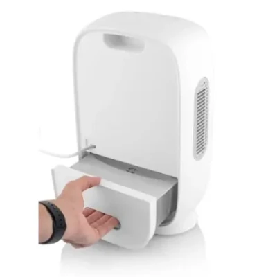 ETA Dehumidifier  |  ETA163090000 Comfort  |  Power 60 W  |  Suitable for rooms up to 62 m³  |  Suitable for rooms up to 25 m²  |  Water tank capacity 1.2 L  |  White