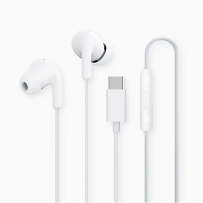 Xiaomi  |  Earphones  |  Built-in microphone  |  USB Type-C  |  White