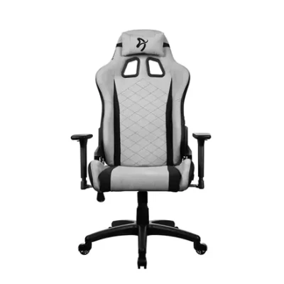 Arozzi Soft Fabric  |  Gaming Chair  |  Avanti SoftFabric  |  Light Grey