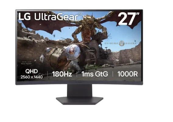 LG  |  27GS60QC-B  |  27 "  |  VA  |  QHD  |  16:9  |  180 Гц  |  1 мс  |  2560 x 1440 пикселей  |  300 cd / m²  |  Количество HDMI портов 2