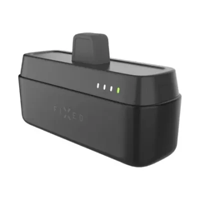 Fixed  |  Zen 5 Plug-in 20W Powerbank  |  FIXZEN-5PL-BK  |  5000 mAh  |  USB-C: DC 5V / 3A, 9V / 2.22A, 12V / 1.67A 20W MAX  |  Black