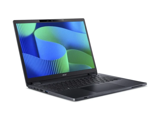 Acer  |  TravelMate TMP414-53-G2-TCO-585Q  |  Slate blue  |  14 "  |  WUXGA  |  1920 x 1200 pixels  |  Intel Core 5  |  120U  |  16 GB  |  DDR5  |  Solid-state drive capacity 256 GB  |  Intel Iris Xe Graphics  |  Windows 11 Pro  |  4G  |  Keyboard languag