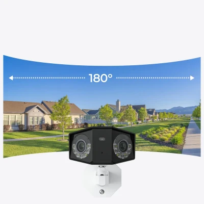 Reolink  |  Dual-Lens PoE Security Camera with 180° Panoramic View  |  Duo Series P750  |  Bullet  |  16 MP  |  2.8mm / F1.6  |  Power over Ethernet (PoE)  |  IP67  |  H.265  |  Micro SD, Max. 256 GB