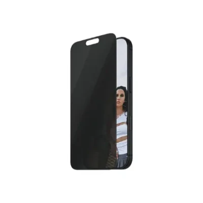 PanzerGlass Screen protector  |  Apple  |  iPhone 16 Pro Max  |  Glass  |  Black  |  Ultra-Wide Fit