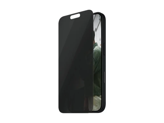 PanzerGlass Screen protector  |  Apple  |  iPhone 16  |  Glass  |  Black  |  Ultra-Wide Fit