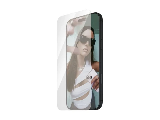 PanzerGlass Screen protector  |  Apple  |  iPhone 16 Pro Max  |  Glass  |  Transparent  |  Ultra-Wide Fit