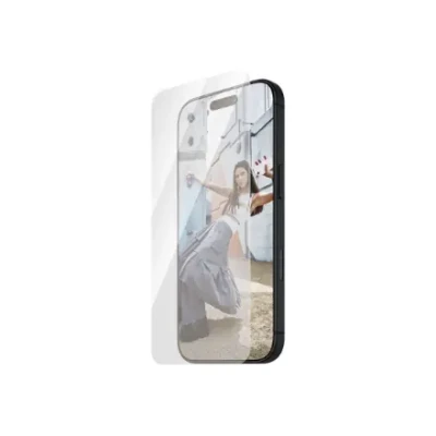 PanzerGlass Screen protector  |  Apple  |  iPhone 16 Plus  |  Glass  |  Transparent  |  Ultra-Wide Fit