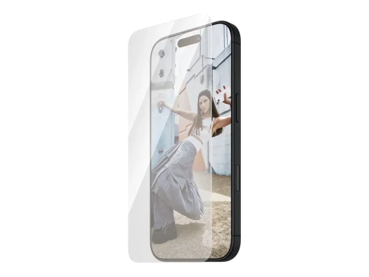 PanzerGlass Screen protector  |  Apple  |  iPhone 16 Plus  |  Glass  |  Transparent  |  Ultra-Wide Fit