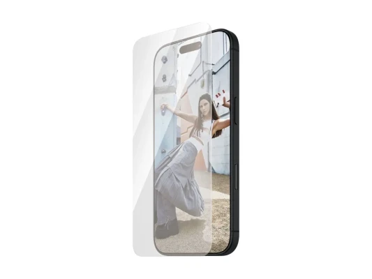 PanzerGlass Screen protector  |  Apple  |  iPhone 16 Plus  |  Glass  |  Transparent  |  Ultra-Wide Fit