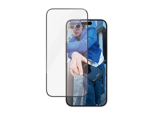 PanzerGlass Screen protector  |  Apple  |  iPhone 16 Plus / iPhone 15 Plus  |  Glass  |  Transparent  |  Ultra-Wide Fit