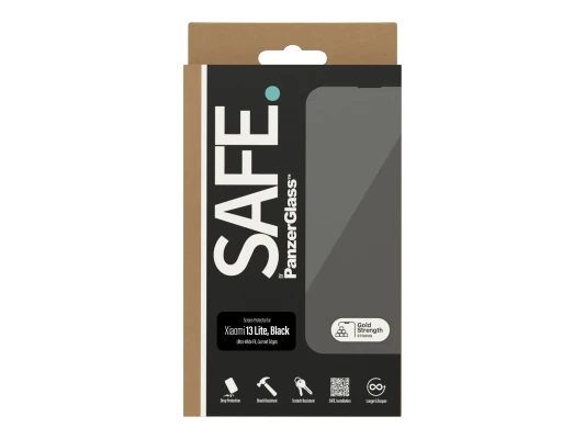 SAFE by PanzerGlass ekrāna aizsargs Xiaomi 13 Lite  |  Ultra-Wide Fit  |  PanzerGlass