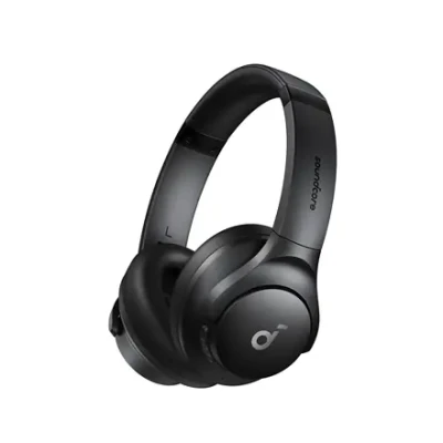 Anker Soundcore  |  Austiņas  |  Q20i  |  Bluetooth  |  Ap ausīm  |  Mikrofons  |  Bezvadu  |  Melna