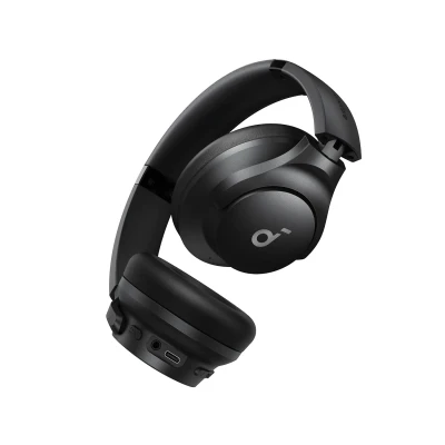 Anker Soundcore  |  Austiņas  |  Q20i  |  Bluetooth  |  Ap ausīm  |  Mikrofons  |  Bezvadu  |  Melna