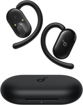 Anker Soundcore  |  Atvērtu ausu austiņas  |  V20i  |  Bluetooth  |  Atvērtu ausu  |  Mikrofons  |  Bezvadu  |  Melns