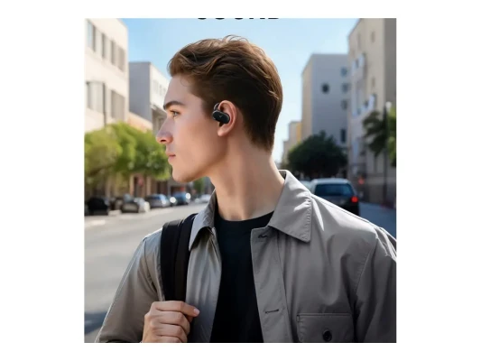 Anker Soundcore  |  Atvērtu ausu austiņas  |  V20i  |  Bluetooth  |  Atvērtu ausu  |  Mikrofons  |  Bezvadu  |  Melns