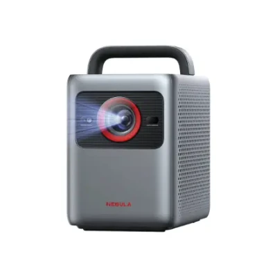 Anker Nebula  |  Cosmos 4K SE Smart Portable Projector  |  4K UHD (3840 x 2160)  |  1800 ANSI lumens  |  Grey