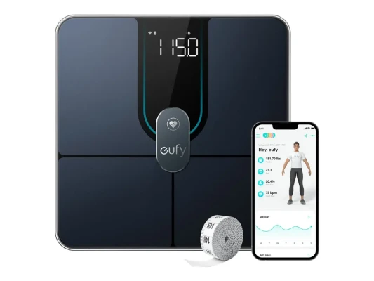 Anker Eufy  |  Smart Scale  |  P2 Pro  |  Maximum weight (capacity) 180 kg  |  Multiple users