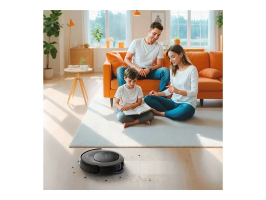 Anker Eufy  |  Robot Vacuum Cleaner with All-in-One Station  |  Omni C20  |  Wet&Dry  |  7000 Pa  |  Gray