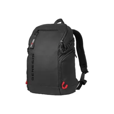 Genesis Pallad 420  |  Fits up to size 15.6 "  |  Laptop Backpack  |  Black  |  Waterproof