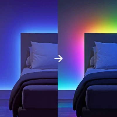 Nanoleaf Essentials Matter Smart Addressable Multicolour HD Lightstrip 5m 300 LEDs  |  16M+