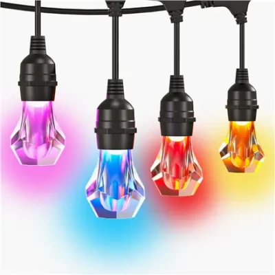 Nanoleaf Essentials Matter Smart Multicolour Outdoor String Lights Starter Kit 30m  |  16M+