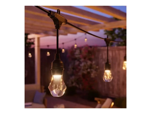 Nanoleaf Essentials Matter Smart Multicolour Outdoor String Lights Expansion 15m  |  16M+