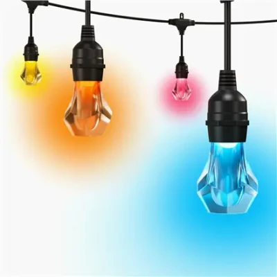 Nanoleaf Essentials Matter Smart Multicolour Outdoor String Lights Starter Kit 15m  |  16M+