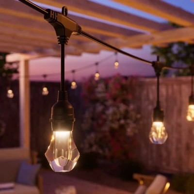 Nanoleaf Essentials Matter Smart Multicolour Outdoor String Lights Starter Kit 15m  |  16M+