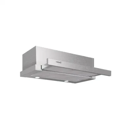 CATA Hood  |  EXTENDER 600  |  Telescopic  |  Energy efficiency class C  |  Width 60 cm  |  390 m³ / h  |  Mechanical  |  ECOLED  |  Stainless Steel