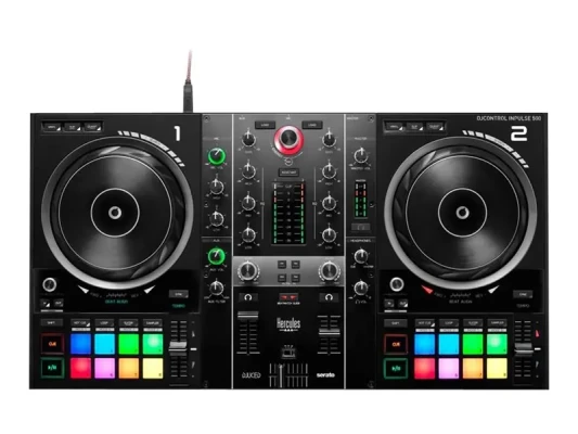 Hercules  |  DJControl Inpulse 500  |  Динамики  |  USB-соединение