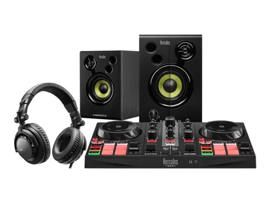 Hercules  |  DJ Learning Kit MK2  |  Динамики  |  USB-соединение