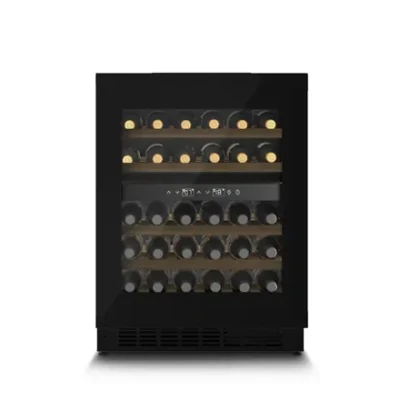 Caso  |  Wine Cooler  |  WineDeluxe WDU 36  |  Energy efficiency class F  |  Built-in  |  Bottles capacity 36  |  Cooling type Compressor technology  |  Black