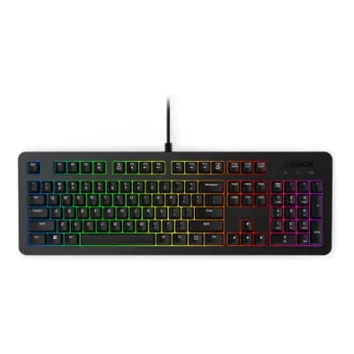 Lenovo Gaming Keyboard  |  Legion K310 RGB  |  Keyboard  |  Wired  |  US English  |  Black  |  USB 2.0  |  Membrane
