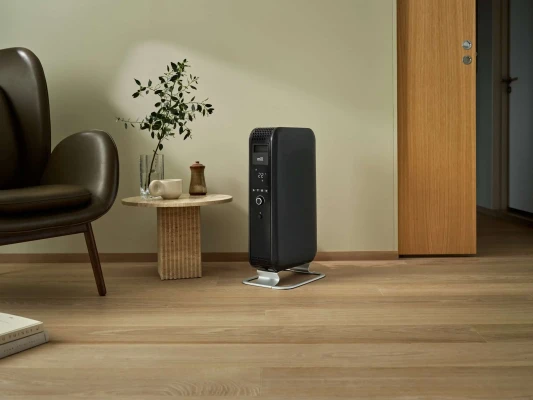 Mill  |  Heater  |  OIL1500WIFI3 Gentle Air  |  Oil Filled Radiator  |  1500 W  |  Suitable for rooms up to 22 m²  |  Black