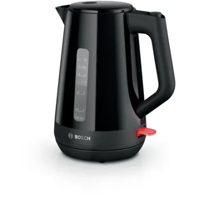 Bosch Kettle  |  TWK1M123  |  Electric  |  2400 W  |  1.7 L  |  Plastic  |  360° rotational base  |  Black