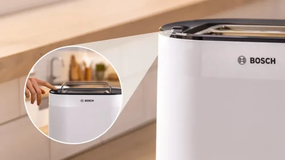 Bosch Compact Toaster  |  TAT2M121 MyMoment  |  Power 950 W  |  Number of slots 2  |  Housing material Plastic  |  White