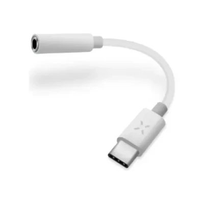 Адаптер FIXED Link USB-C / 3.5mm jack, Белый  |  Fixed