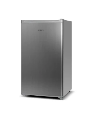 Goddess Refrigerator  |  GODRSE085GS8SSE  |  Energy efficiency class E  |  Free standing  |  Larder  |  Height 85 cm  |  Fridge net capacity 90 L  |  39 dB  |  Silver