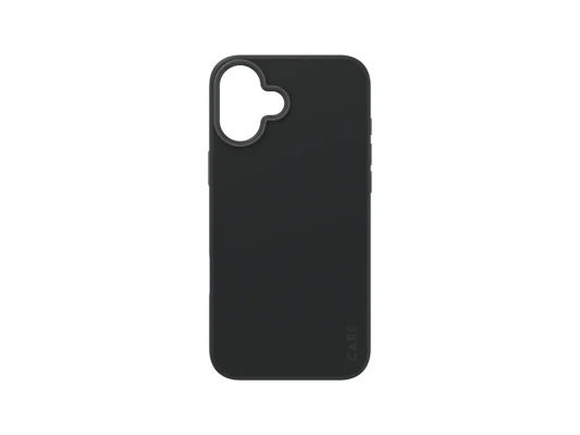 CARE by PanzerGlass Case Fashion  |  Back protection  |  Apple  |  iPhone 16 Plus  |  Recycled plastic  |  Black  |  MagSafe
