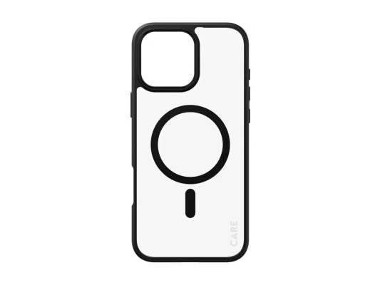CARE Flagship Case  |  Back cover  |  Apple  |  iPhone 16 Pro Max  |  Recycled plastic  |  Black  |  MagSafe