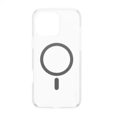 CARE Flagship Case  |  Back cover  |  Apple  |  iPhone 16 Pro Max  |  Recycled plastic  |  Transparent  |  MagSafe