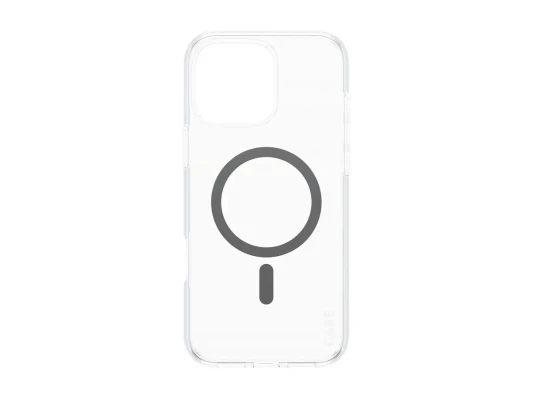 CARE Flagship Case  |  Back cover  |  Apple  |  iPhone 16 Pro Max  |  Recycled plastic  |  Transparent  |  MagSafe