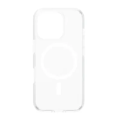 CARE Flagship Case  |  Back cover  |  Apple  |  iPhone 16 PRO  |  Recycled plastic  |  White  |  MagSafe