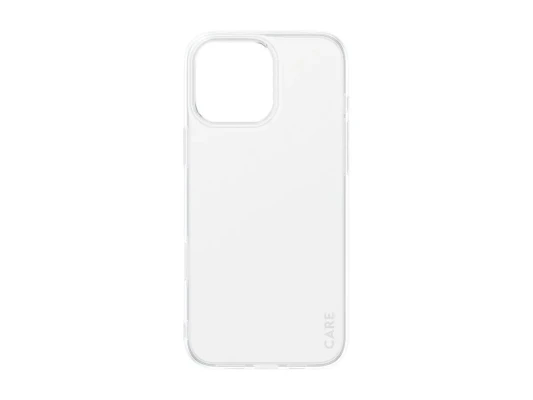 CARE Fashionable Case  |  Back cover  |  Apple  |  iPhone 16 Pro Max  |  Recycled plastic  |  Transparent  |  X-Ray Soft Basic