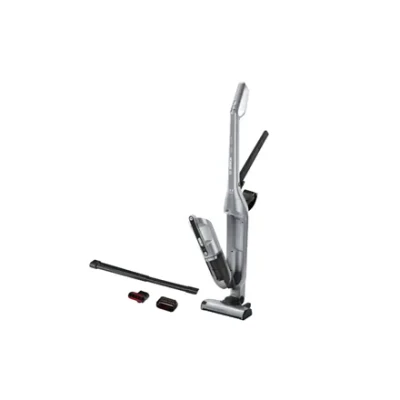 Bosch Vacuum Cleaner  |  BCH3P210 Series 4  |  Cordless operating  |  Handstick  |  21.6 V  |  Operating time (max) 50 min  |  Silver  |  Warranty 24 month(s)